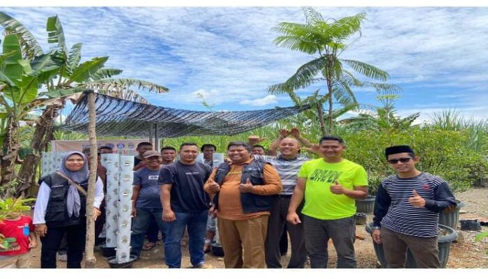 Universitas Labuhanbatu Budidaya Tanaman Sayur Pemanfaatan Teknologi Sonic Bloom