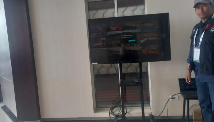 Kominfo Bener Meriah Fasilitasi Media Center Bandara Rembele