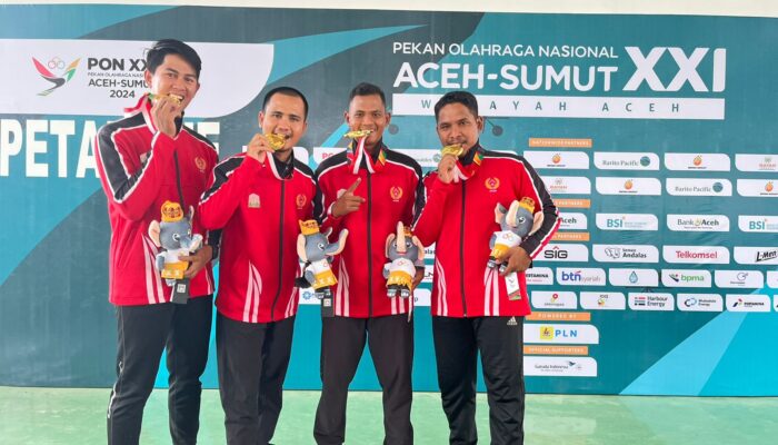 Petanque Aceh Kembali Tambah Medali Emas
