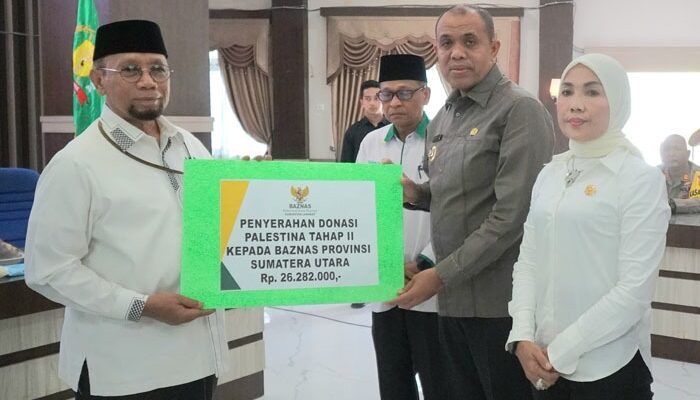 Pj Bupati Langkat Salurkan Bantuan Baznas Rp221 Juta Untuk Masyarakat Yang Membutuhkan