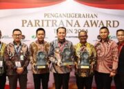 Pj Gubsu Fatoni Raih Penghargaan Paritrana Award 2024