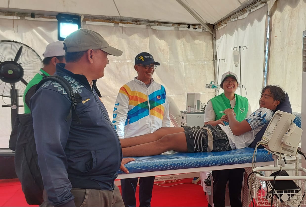 Pelatih Jabar Apresiasi Kesigapan Tim Medis Di Venue Cabor Ski Air