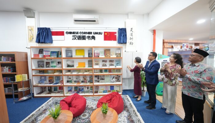 Chinese Corner UMSU Diresmikan, Koleksi Buku Terlengkap Di Medan