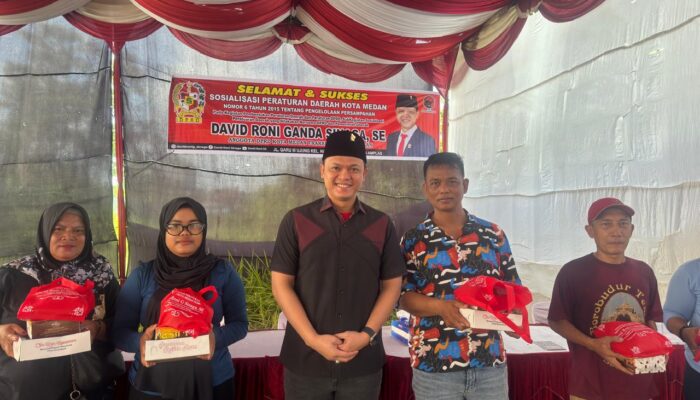 Sosperda Pengelolaan Persampahan, David Roni G Sinaga Ingatkan Warga Tidak Buang Sampah Di Sungai