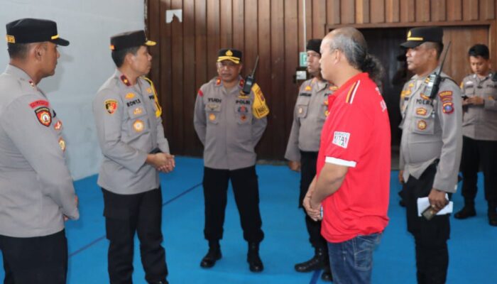 Wakapoldasu Tinjau Venue PON XXI Cabor Tinju Di P. Siantar