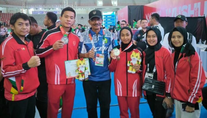 Wushu Tambah Tiga Medali Perak Untuk Aceh