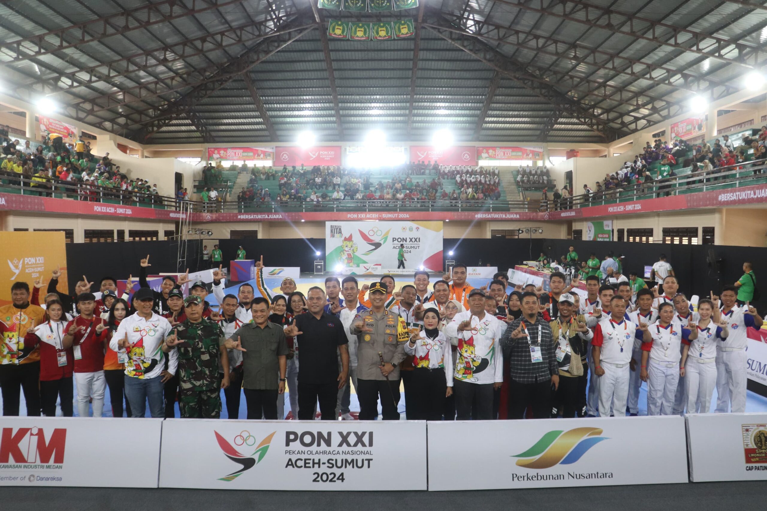 Kapolres Langkat Hadiri Pembukaan Cabor Sambo