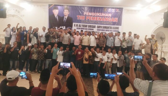 300 Tokoh Jadi Tim Pemenangan Yusuf-Bayu Dikukuhkan