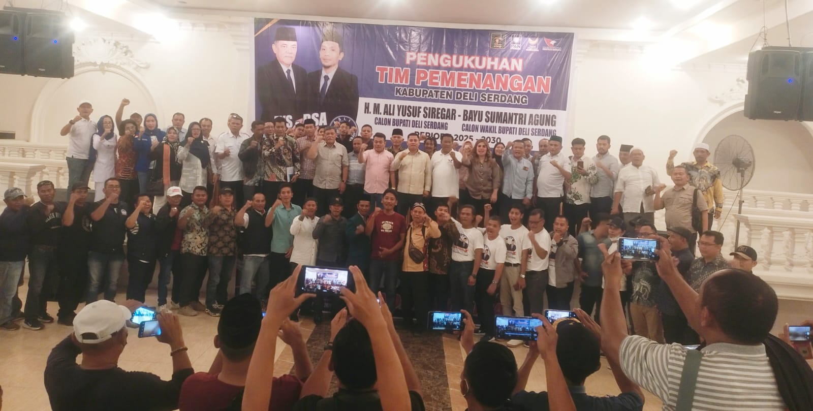 300 Tokoh Jadi Tim Pemenangan Yusuf-Bayu Dikukuhkan