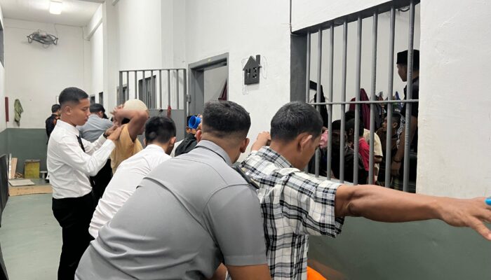 Deteksi Dini Gangguan Kamtib, Lapas Lubukpakam 3 Kali Razia Hunian WBP