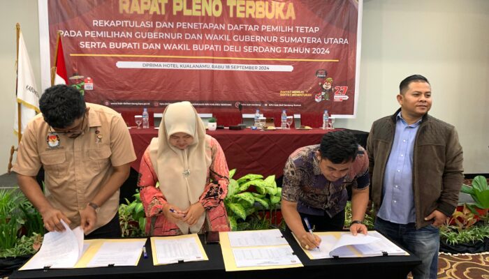 TPS Khusus Di Deliserdang 10, DPT 1.439.399 Pemilih