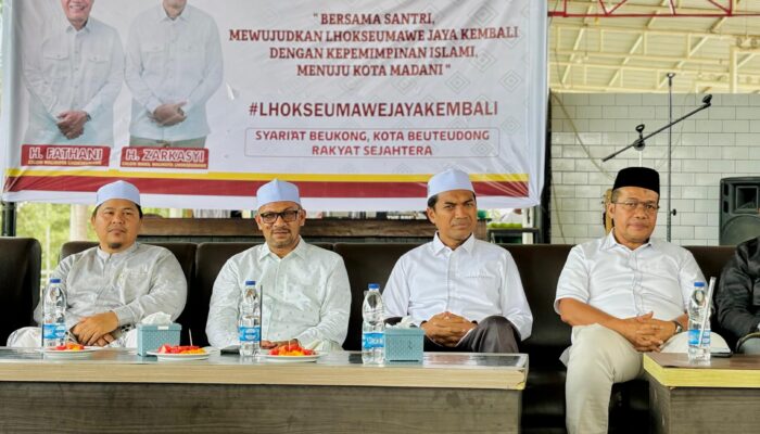 Abi Zahrul Dan Aba Helmi: Kami Dan Santri Siap Menangkan FAZAR Di Lhokseumawe