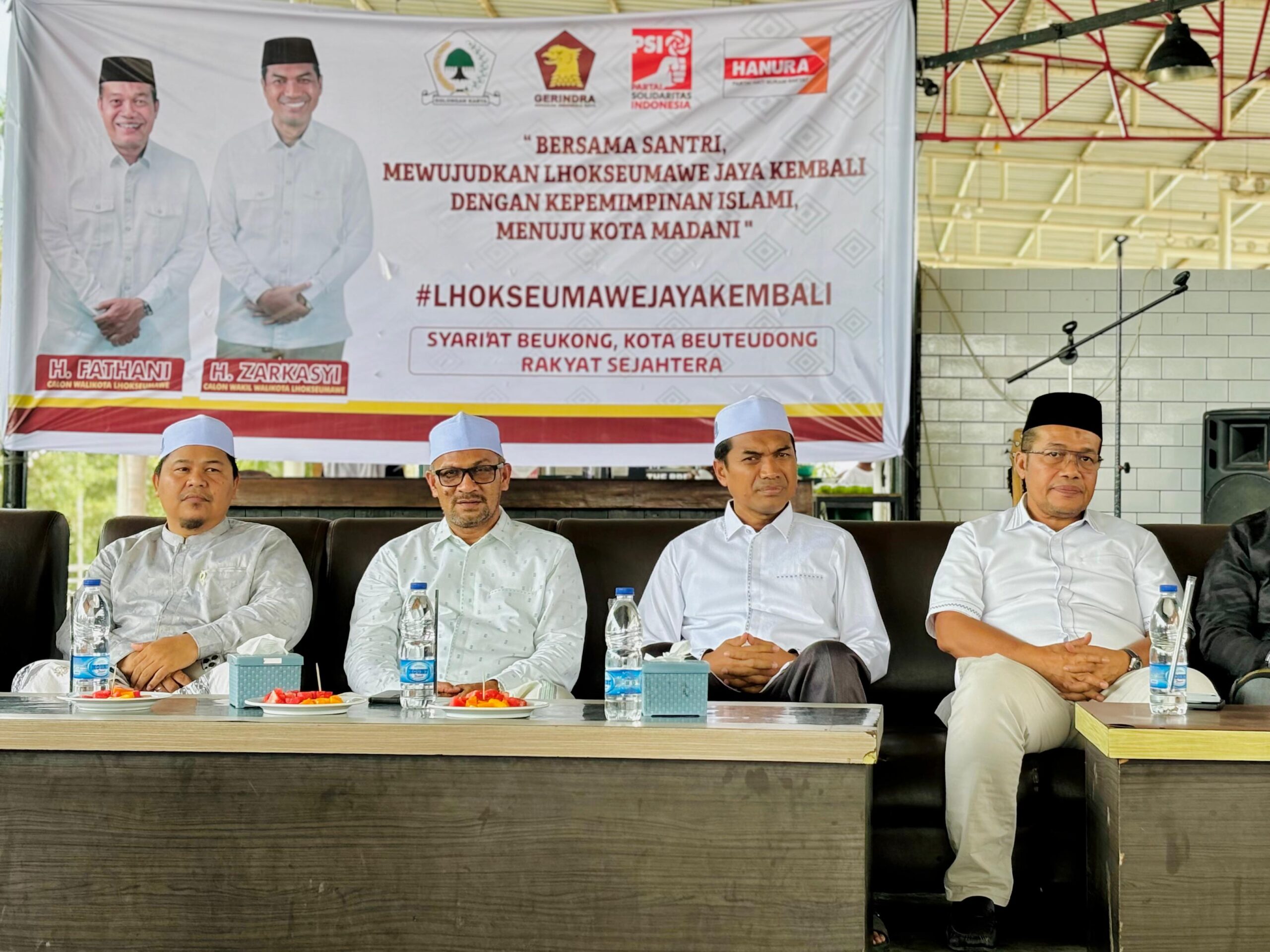 Abi Zahrul Dan Aba Helmi: Kami Dan Santri Siap Menangkan FAZAR Di Lhokseumawe