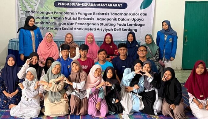Dosen UMSU Pendampingan Pengolahan PanganDi Lembaga Kesejahteraan Sosial Anak Melati Aisyiyah
