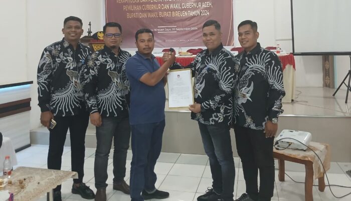 Di Bireuen, Sebanyak 316.604 Daftar Pemilih Tetap