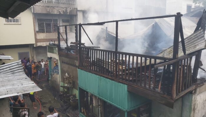 Tiga Rumah Terbakar Di P. Brandan 