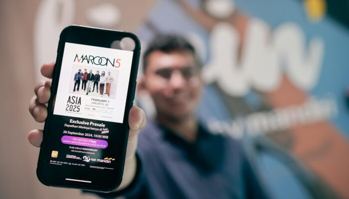 S.I.N Harus Tau ! Tiket Pre-Sale Maroon 5 Jakarta Dijual 26 September 2024, Eksklusif di Livin’ Sukha