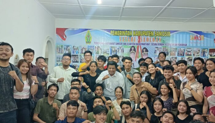 Bupati Samosir Fasilitasi Sekretariat Mahasiswa Samosir Di Medan