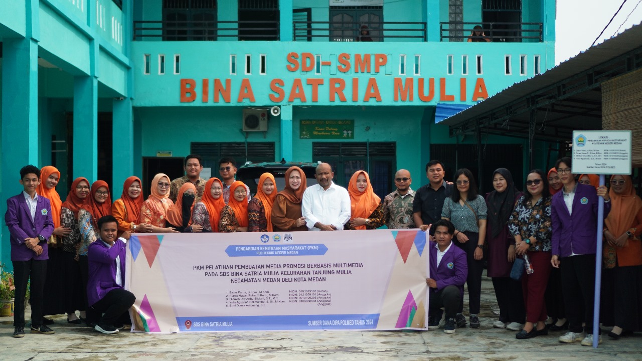 Tim PKM Dosen Polmed Latih Guru-guru Buat Media Promosi Berbasis Multimedia