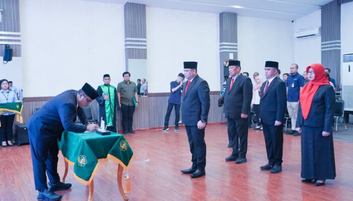 4 Pejabat Tinggi Pratama Pemko Medan Dilantik