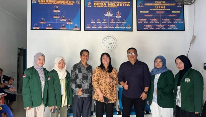 Dosen Arsitektur USU Gelar Pengabdian Masyarakat Penanganan Permukiman Kumuh Di Dusun VII Desa Helvetia