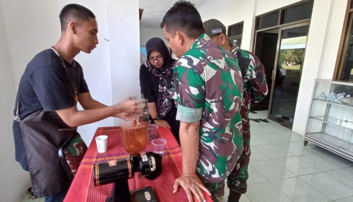 Polbangtan Kementan Beri Pelatihan Barista Di Rindam Iskandar Muda