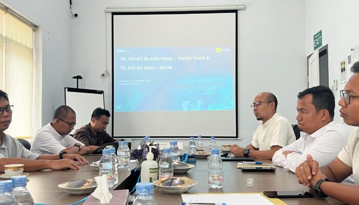 TL 150 kV Blang Pidie – Tapak Tuan Selesai Desember 2024, GM PLN UIP SBU Ingatkan Kualitas