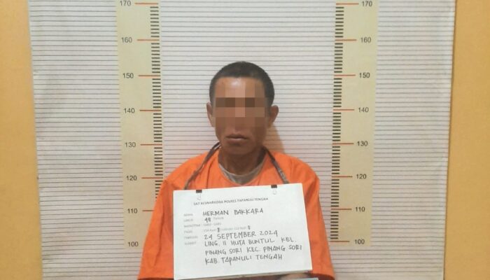 Sat Narkoba Polres Tapteng Tangkap Seorang Nelayan Karena Kasus Narkoba