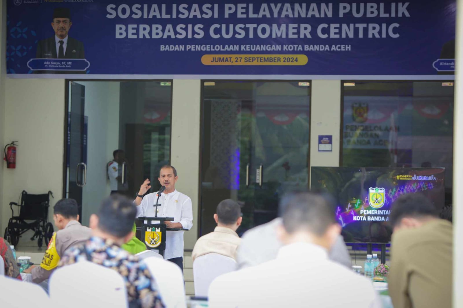 Pemko Sosialisasikan Pelayanan Publik Berbasis Customer Centric