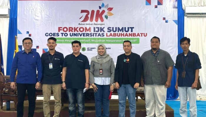 Forkom IJK Sumut Goes to Universitas Labuhanbatu