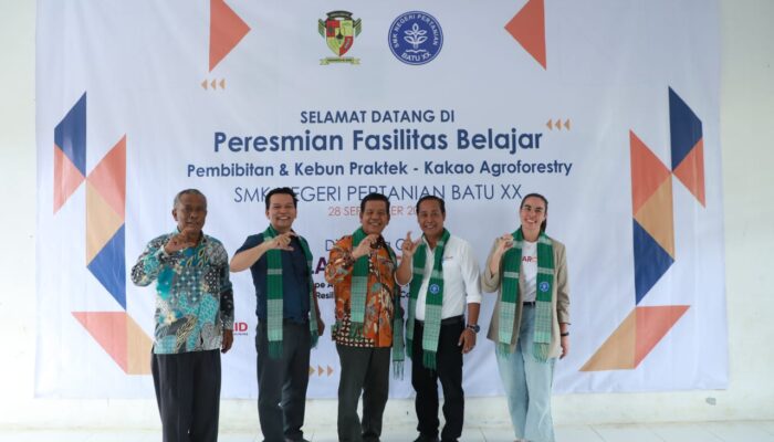 RHS Hadiri Peresmian Gedung Belajar Pembibitan