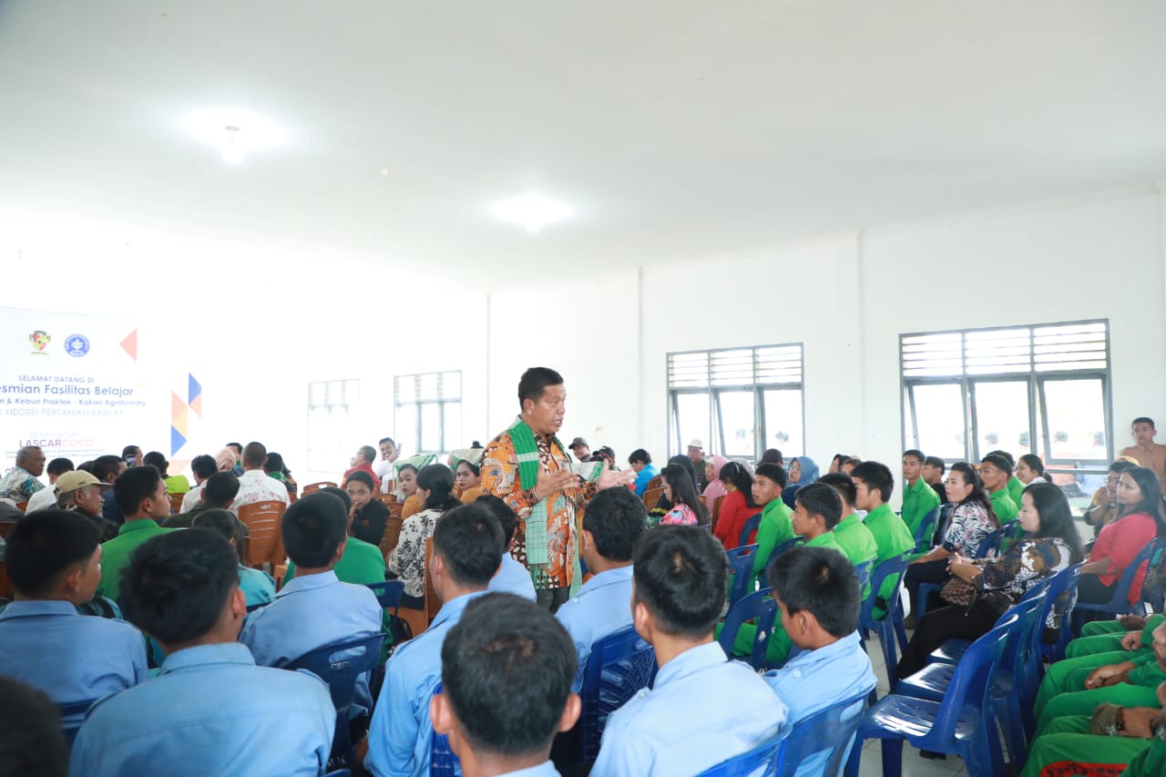RHS Hadiri Peresmian Gedung Belajar Pembibitan