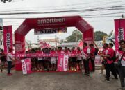 Ratusan Warga Medan Ramaikan Smartfren Fun Run 2024