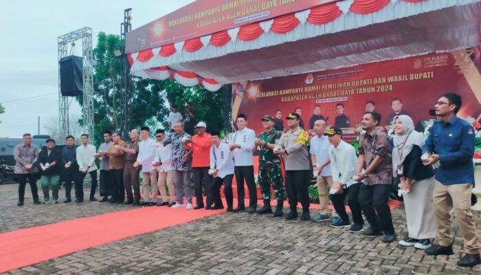 Paslon Bupati Di Abdya Deklarasikan Pilkada Damai