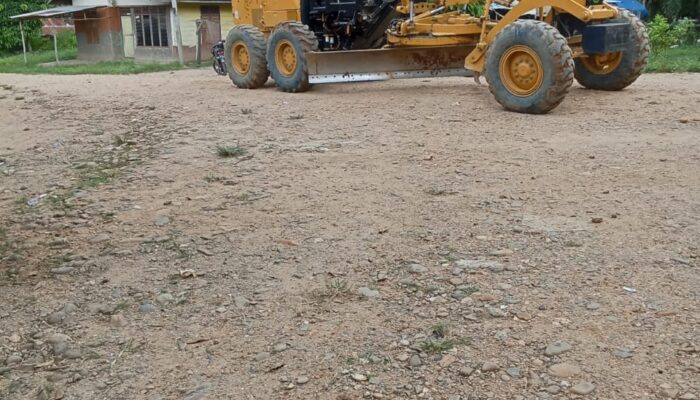Infrastruktur Jalan Di Gading Diperbaiki PMA, Selama Ini Dikeluhkan Warga