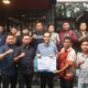 RICO Waas, calon Walikota Medan dalam Pilkada serentak 2024, menggelar pertemuan bersama para pengurus PW KAMMI dan GPI Sumut serta panitia dialog publik pada Senin (16/9) siang di sebuah kafe di Medan. Waspada/Ist