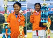 Kakak-beradik Raih Medali Emas Kejurda KKI Piala Bupati Samosir