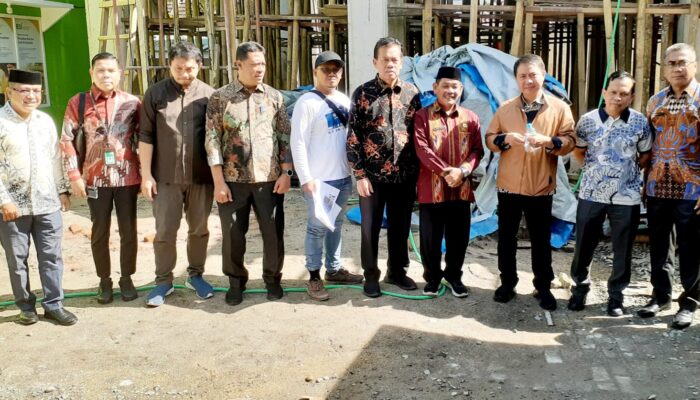 Dirjen PHU Kemenag RITinjau Progres Pembangunan Pelayanan Haji Terpadu Medan
