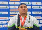 Dari bantu angkut pasir, kini Agit berstatus pemenang medali emas PON