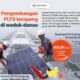 Pengembangan PLTS terapung di waduk-danau
