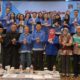 PARA pengurus DPD Persatuan Ahli Gizi Indonesia (PERSAGI) Sumatera Utara (Sumut), berfoto bersama usai resmi dilantik di Hermes Palace Hotel Medan, Sabtu (31/8). Waspada/Ist