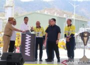Presiden Jokowi resmikan smelter tembaga AMNT