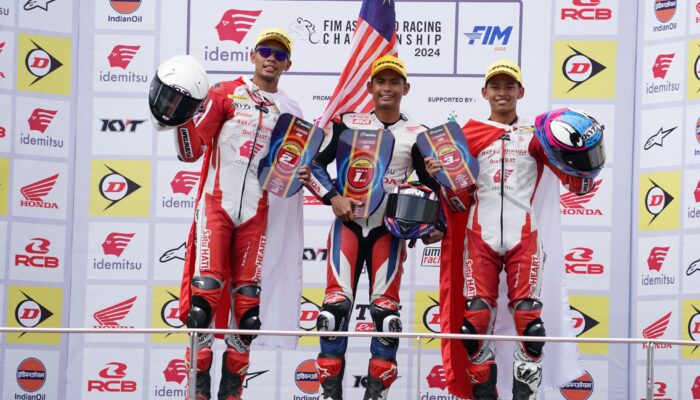 CBR Series Antarkan Pebalap Astra Honda Raih Podium ARRC Sepang