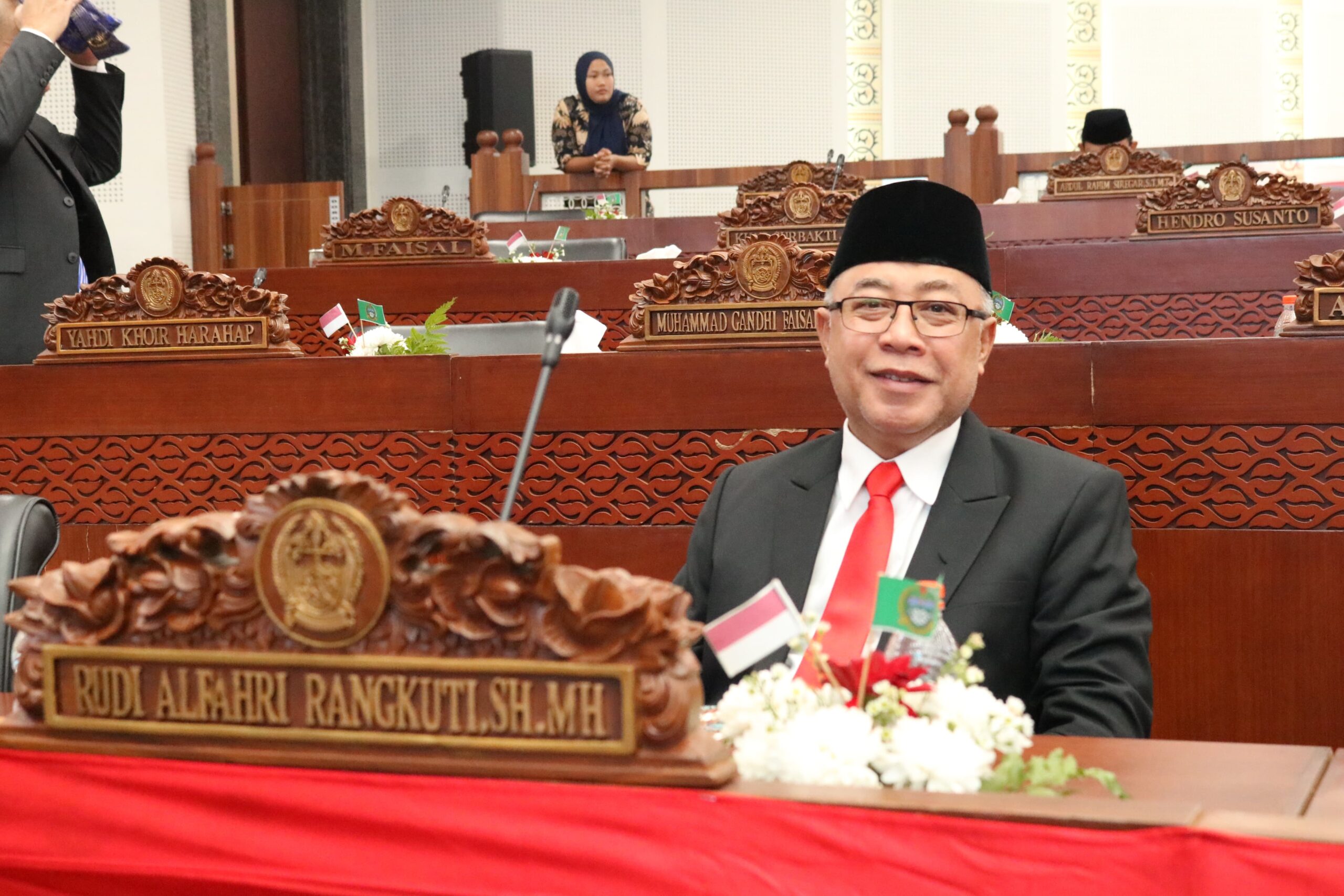 ANGGOTA DPRD Sumut dari Partai Amanat Nasional (PAN) Rudi Alfahri Rangkuti. Waspada/Ist