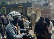 Ratusan Pemohon SKCK Membludak Di Depan Polrestabes Medan