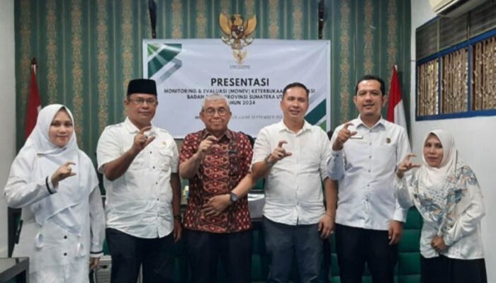 Komisi Informasi Nilai Pengelolaan PPID Kanwil Kemenag Sumut Tersajikan Dengan Baik