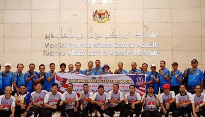 Tim Ping Pong Indonesia Menang Lawan Malaysia