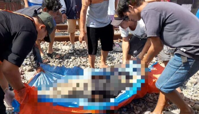 Minta Rokok, Dodo br Panjaitan Tewas Ditabrak Kereta Api