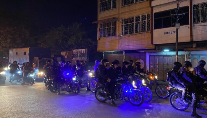 Antisipasi Begal Dan Geng Motor, Polres Pelabuhan Belawan Patroli Massif