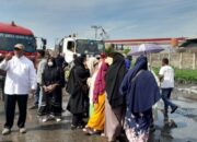 Limbah Perusahaan Penyebab Jalan Pelabuhan Raya Belawan Rusak Parah